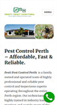 Mobile Screenshot of pestipestcontrolperth.com.au